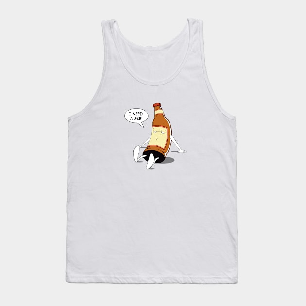 Beer Me Tank Top by Lulu_Gumshoe